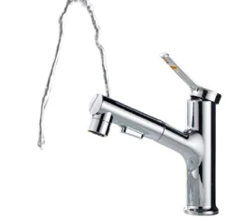 Torneira Extensível – Monocomando – Latão Cromado QSM-F2023